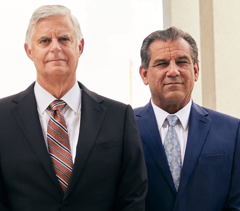 Alex Alvarez, Board Certified Trial Lawyer, and Herb Borroto, M.D., J.D. — Medical Malpractice lawsuit team at The Alvarez Law Firm